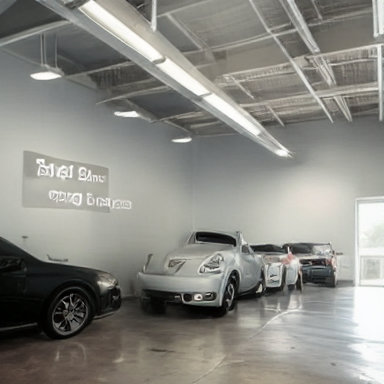Kennedy's Automotive Center technician performing a state-certified smog check in Santa Barbara, CA